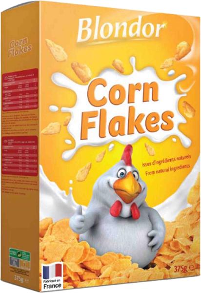 BLONDOR CÉRÉALES CORN FLAKES 375G