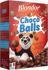 BLONDOR CÉRÉALES CHOCO BALLS 375G