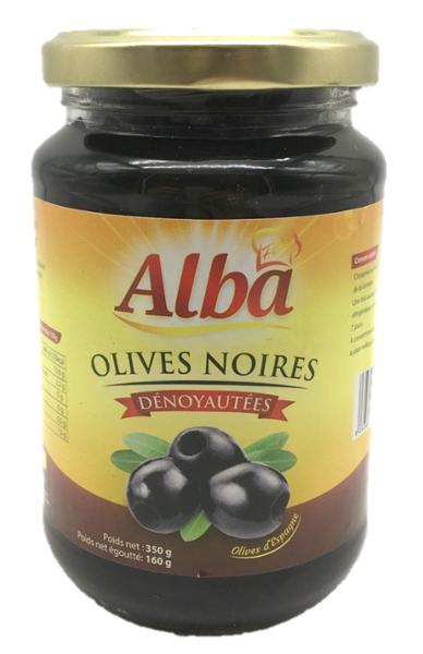OLIVES NOIRES DÉNOYAUTÉES 37CL ALBA
