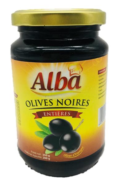 OLIVES NOIRES ENTIÈRES 350G