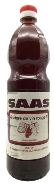 VINAIGRE DE VIN ROUGE 6° 1L SAAS