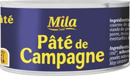 PÂTÉ DE CAMPAGNE 78G MILA FOOD