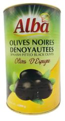 OLIVES NOIRES DÉNOYAUTÉES 4,3KG ALBA