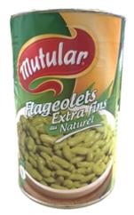 FLAGEOLETS EXTRA FINS AU NATUREL 4,2KG