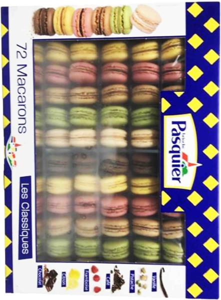 ASSORTIMENT MACARONS 13G x 72 PASQUIER