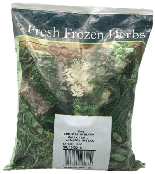 BASILIC 250G FRESH FROZEN HERBS