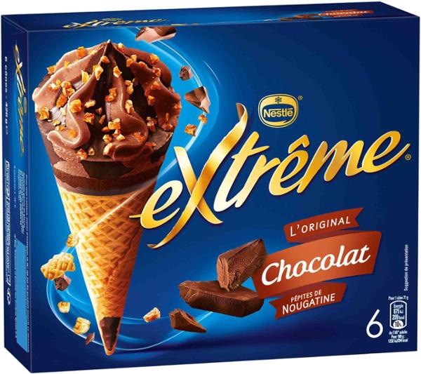 NESTLÉ CÔNES EXTRÊME CHOCOLAT 720ML