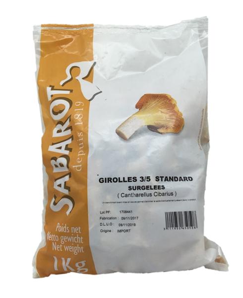 CHAMPIGNONS GIROLES ENTIERS 1KG SABAROT