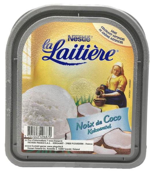 GLACE NOIX DE COCO 2,4L LA LAITIÈRE
