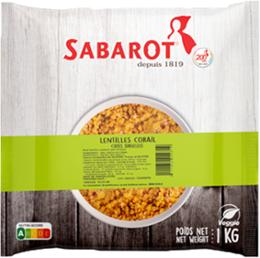 LENTILLES CORAIL CUITES 1KG