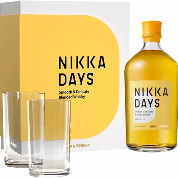 WHISKY NIKKA DAYS X2 VERRES