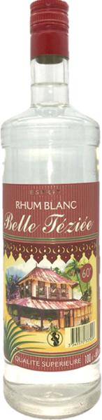 RHUM BLANC 60° BELLE TEZIÉE 1L