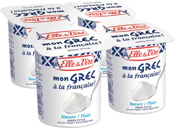 E&V DL GREC NATURE 125G x 4