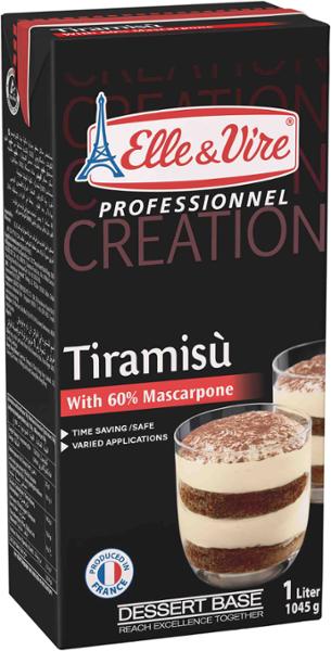 E&V CRÈME TIRAMISU 1L