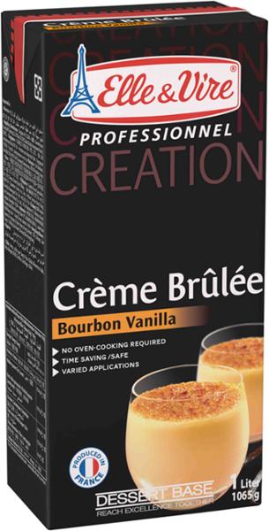 E&V CRÈME BRULÉE VANILLE BOURBON 1L
