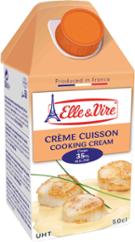 E&V CRÈME UHT CUISSON 35% MG 50CL