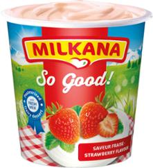MILKANA SOGOOD DL FRAISE 100G x 4