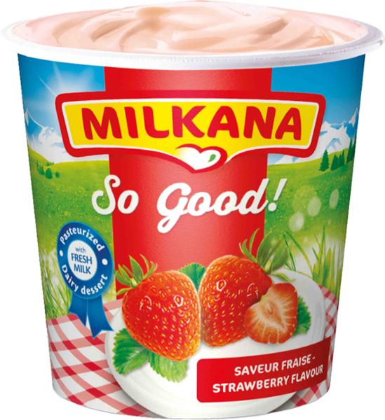 MILKANA SOGOOD DL FRAISE 100G x 4