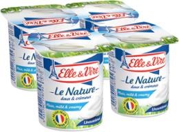 E&V DESSERT L. NATURE NON SUCRÉ 125G x 4