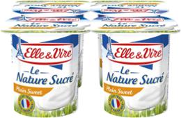 E&V DESSERT LACTÉ NATURE SUCRÉ 125G x 4
